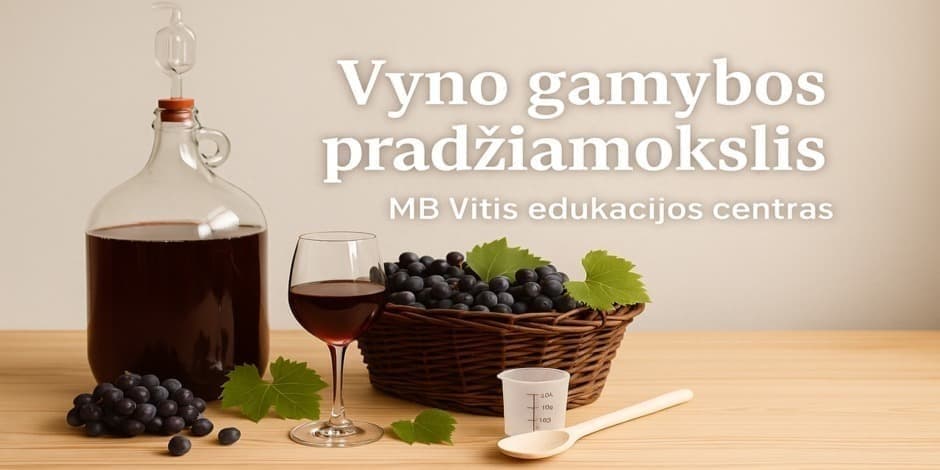 Vyno gamybos pradžiamokslis
