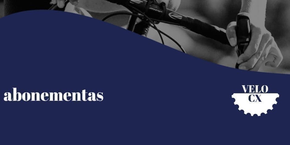 VeloCX 2025 sezono abonementas