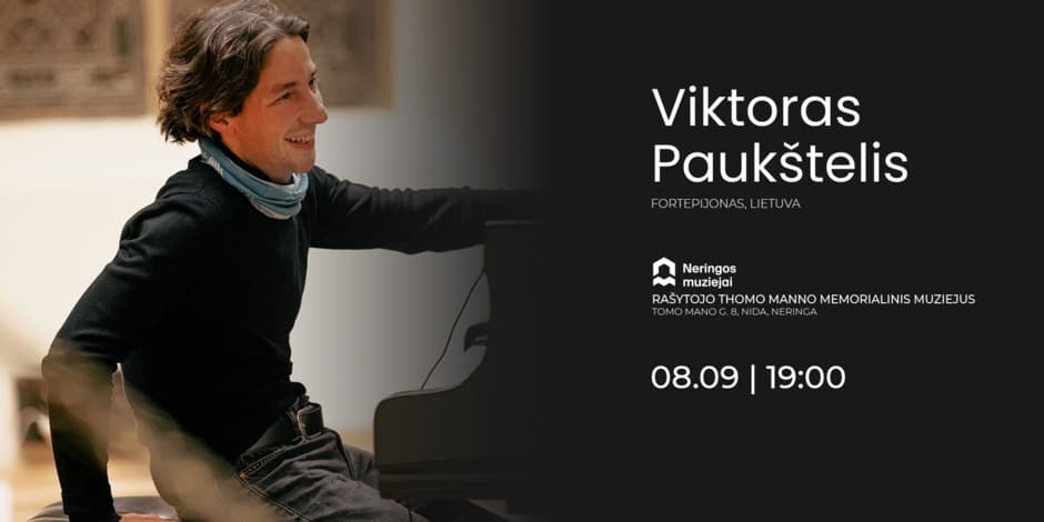 Pianisto Viktoro Paukštelio kamerinės muzikos koncertas