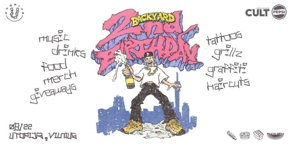 BACKYARD 2ND BIRTHDAY | UTOPIJA, VILNIUS