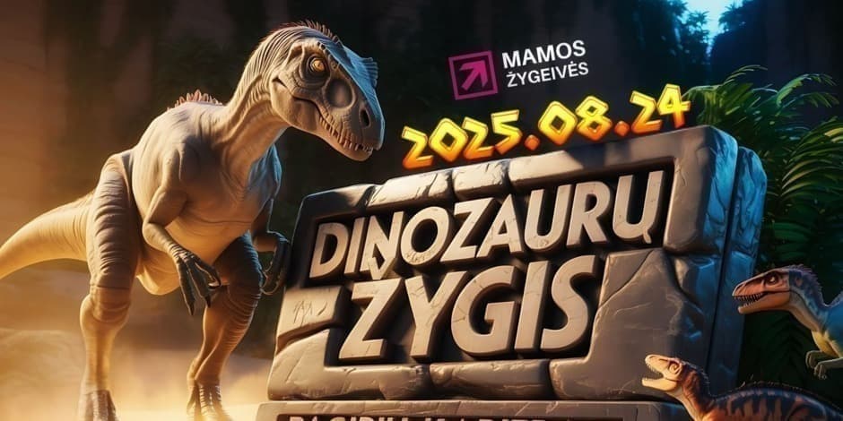 Dinozaurų žygis | Tėvams ir jų vaikams!