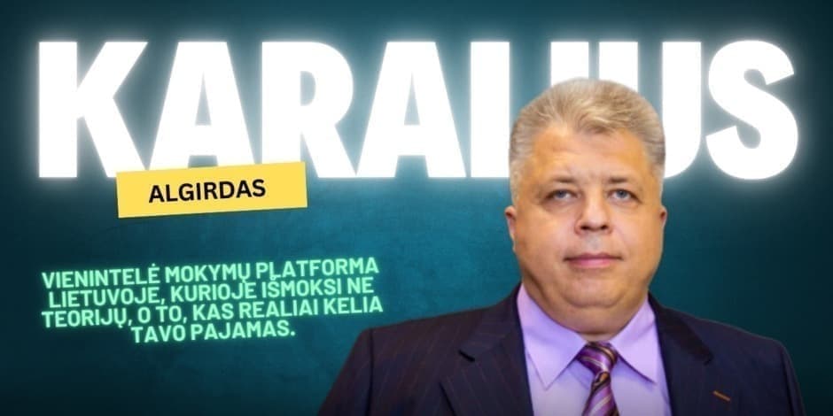 Algirdo Karaliaus verslo starto programa: "EKSPERTŲ PASLAPTYS: Sukurk savo ekspertinį verslą per 15 savaičių"