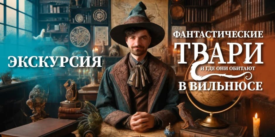 Фантастические твари и где они обитают в Вильнюсе (на украинском языке)