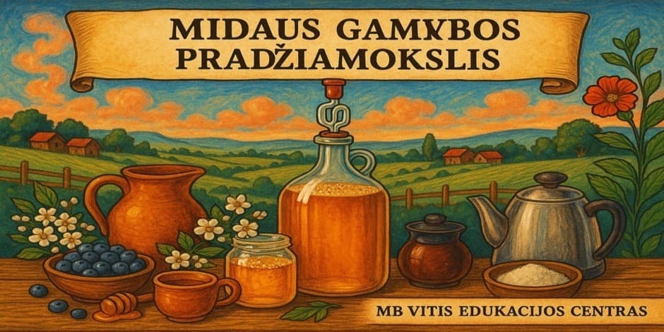 Midaus gamybos pradžiamokslis