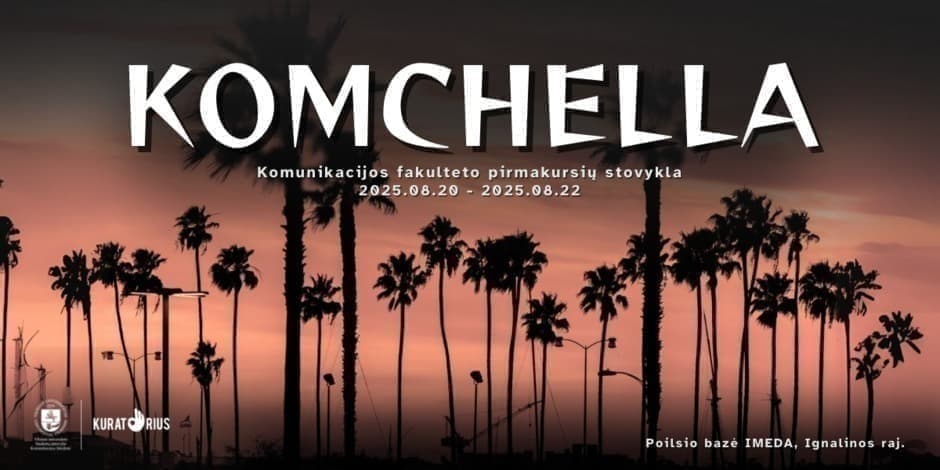 VU KF pirmakursių stovykla: KOMCHELLA'25