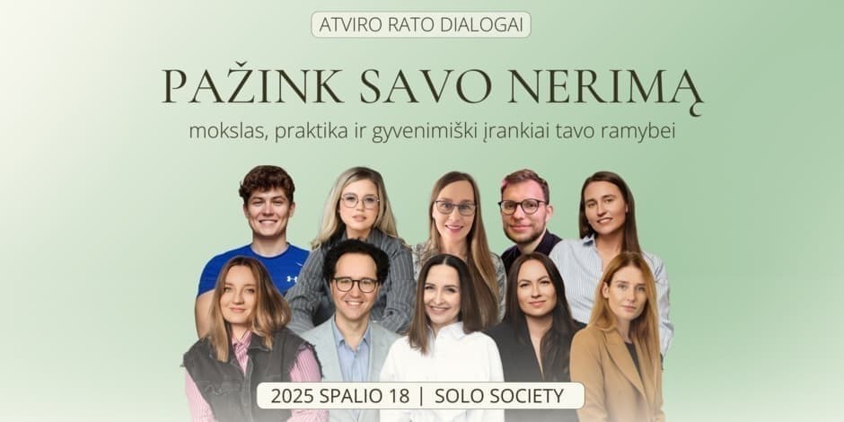 Kaip nerimą paversti „savu biču“?