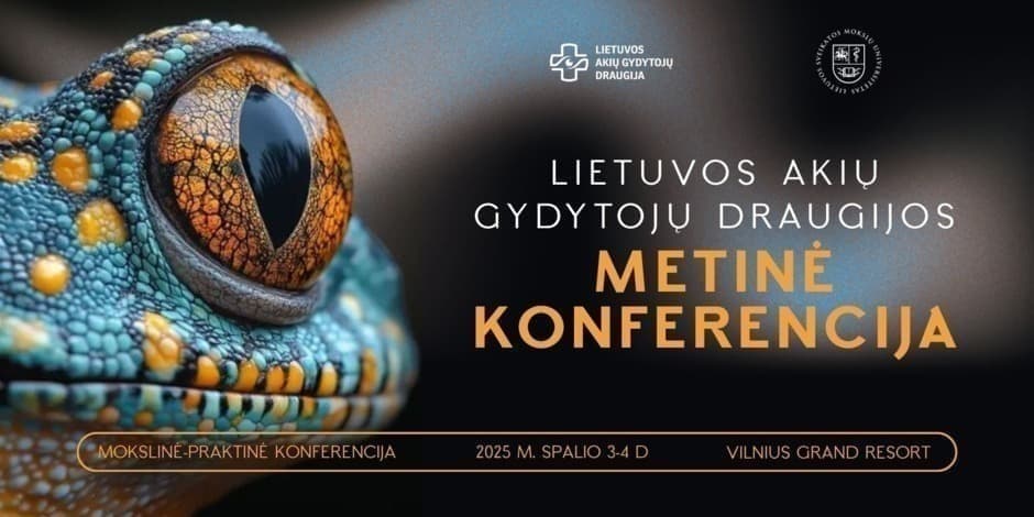 Lietuvos akių gydytojų draugijos metinė konferencija 2025