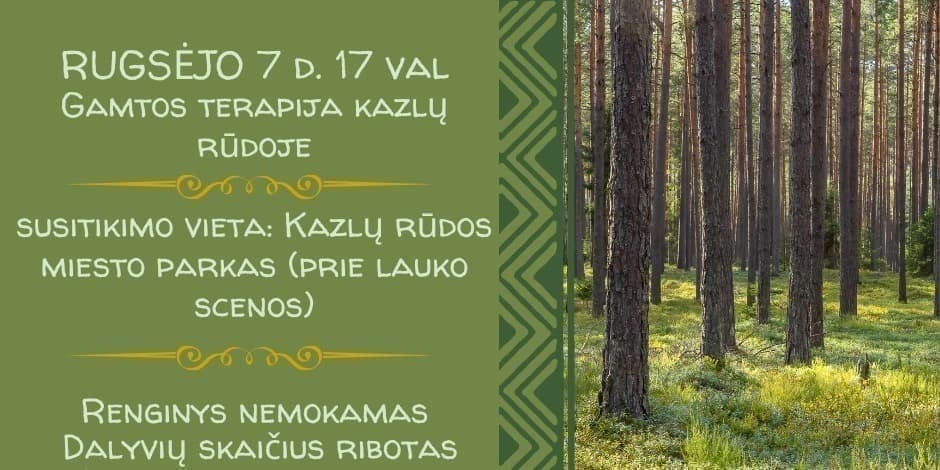 GAMTOS TERAPIJA/ KAZLŲ RŪDOS MIESTO ŠVENTĖ 2025