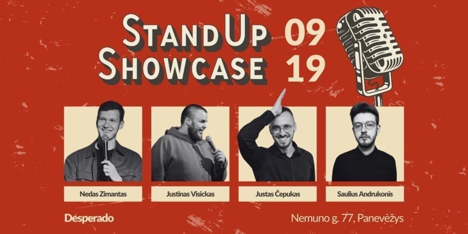 Stand Up Showcase | Panevėžys