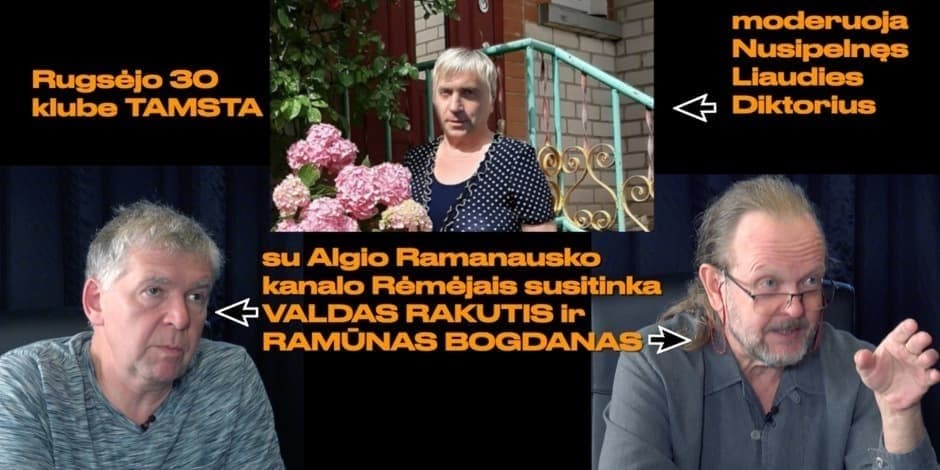 Ramanausko kanalo sueiga su Valdu Rakučiu ir Ramūnu Bogdanu | TAMSTA