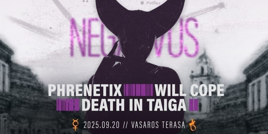 NEGATIVUS: PHRENETIX, DEATH IN TAIGA ir WILL COPE