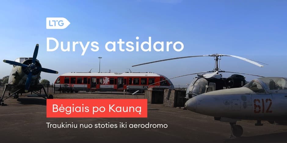 Bėgiais po Kauną. Ekskursija traukiniu – nuo geležinkelio iki padangių