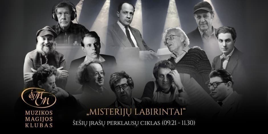 Misterijų labirintai | įrašų perklausų ciklas