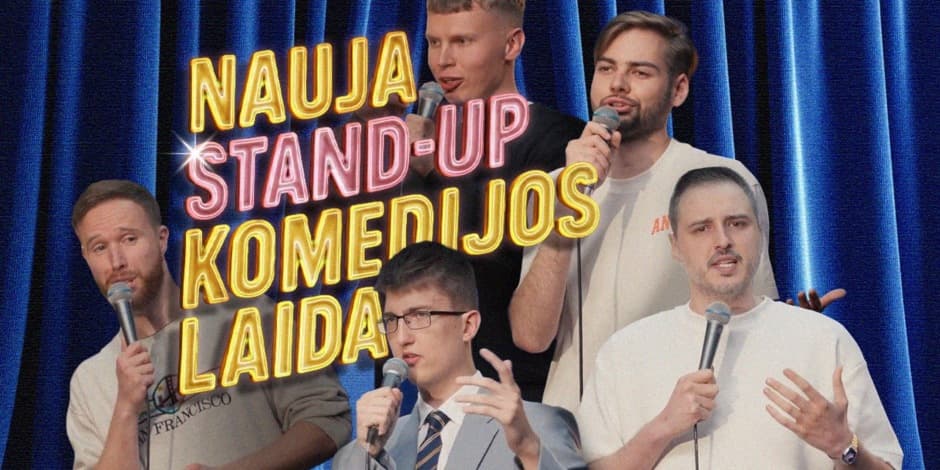 SEKANTIS GERIAUSIAS KOMIKAS (LIETUVOS TURAS) 