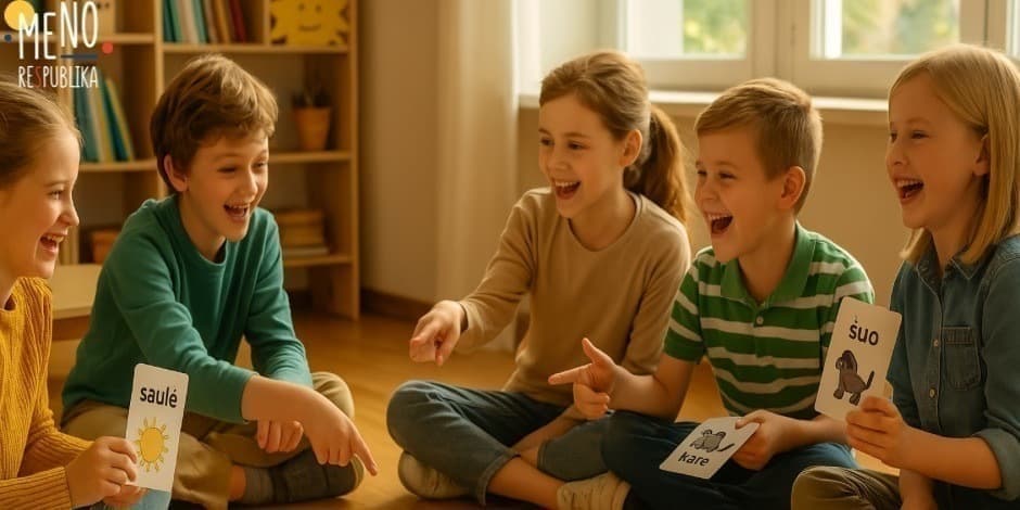 Lietuvių kalbos pamokos 9–11 metų vaikams (bazinio lygio grupė) Уроки литовского языка для детей 9–11 лет (базовый уровень)