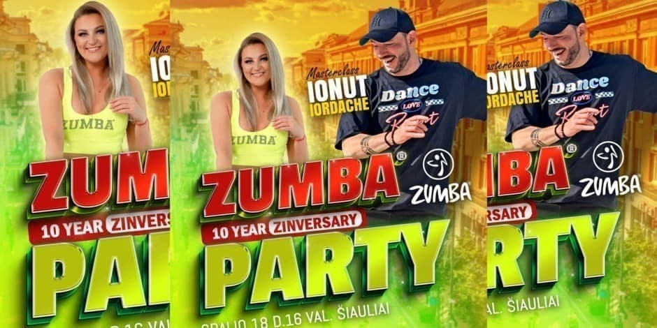 Zumba 10 year ZINversary PARTY