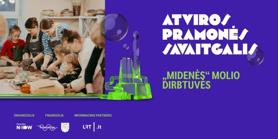 „MIDENĖS“ molio dirbtuvės | ATVIROS PRAMONĖS SAVAITGALIS 2025