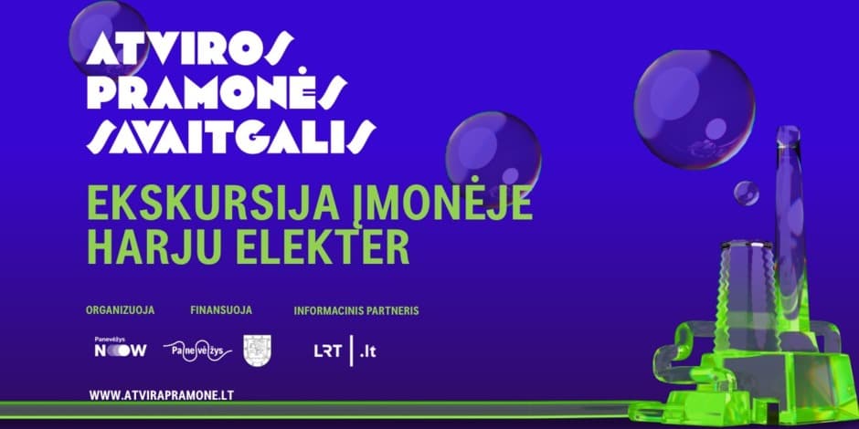 Ekskursija įmonėje HARJU ELEKTER | ATVIROS PRAMONĖS SAVAITGALIS 2025