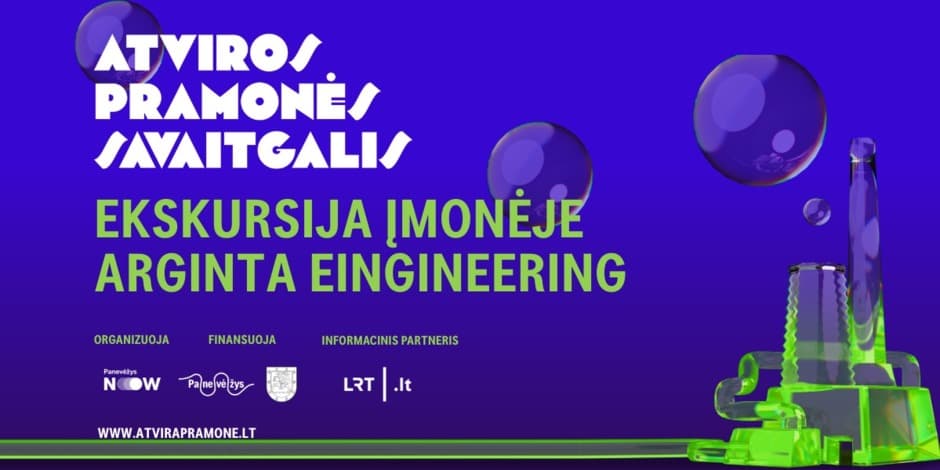 Ekskursija įmonėje ARGINTA ENGINEERING | ATVIROS PRAMONĖS SAVAITGALIS 2025