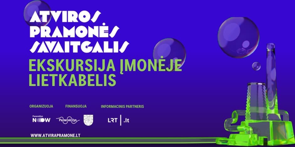 Ekskursija įmonėje LIETKABELIS | ATVIROS PRAMONĖS SAVAITGALIS 2025