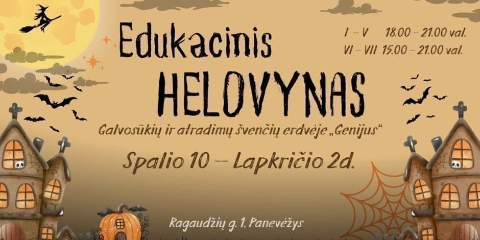 Edukacinis Helovynas „Laboratorija“