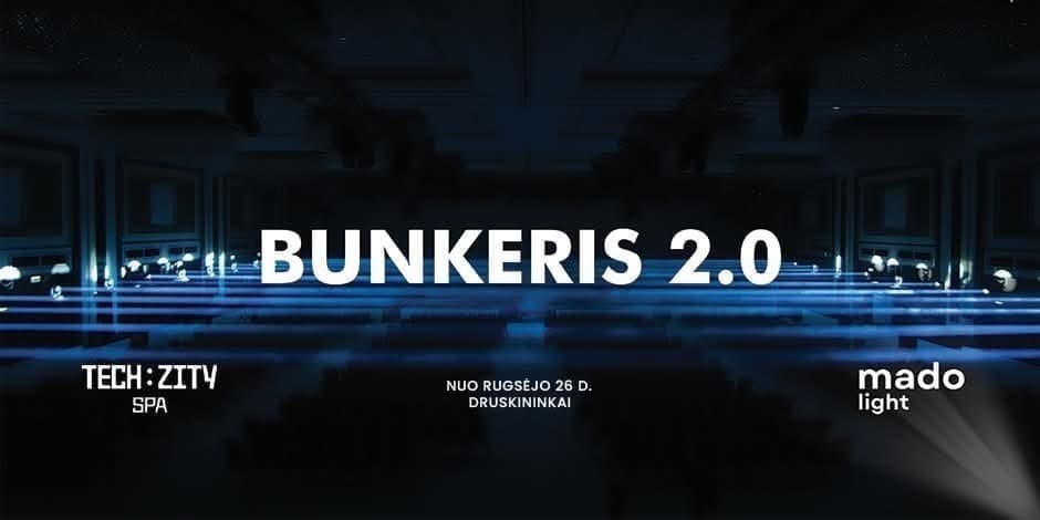 Šviesos instaliacijų paroda BUNKERIS 2.0