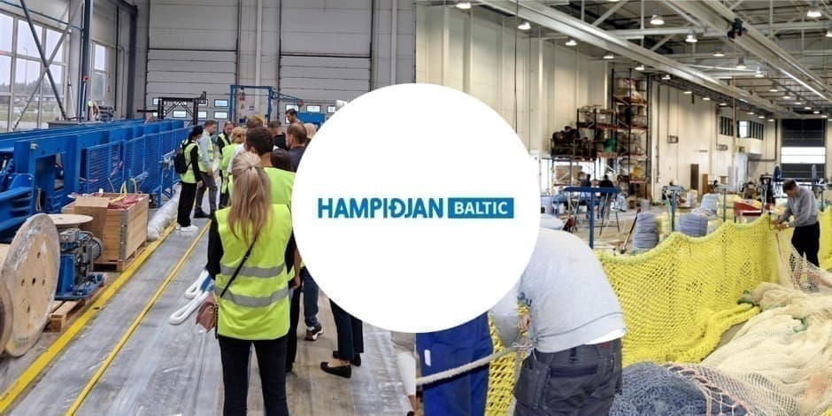 Ekskursija įmonėje „Hampidjan Baltic“
