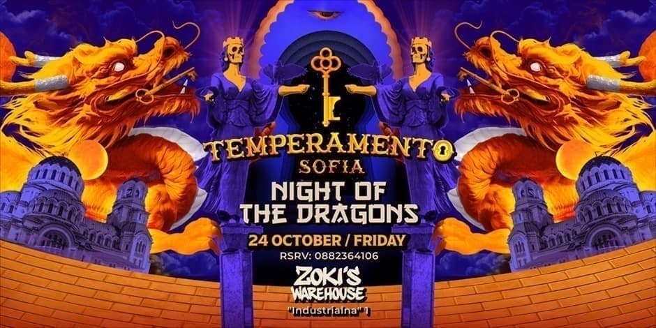 Temperamento Halloween Sofia - Night of the Dragons
