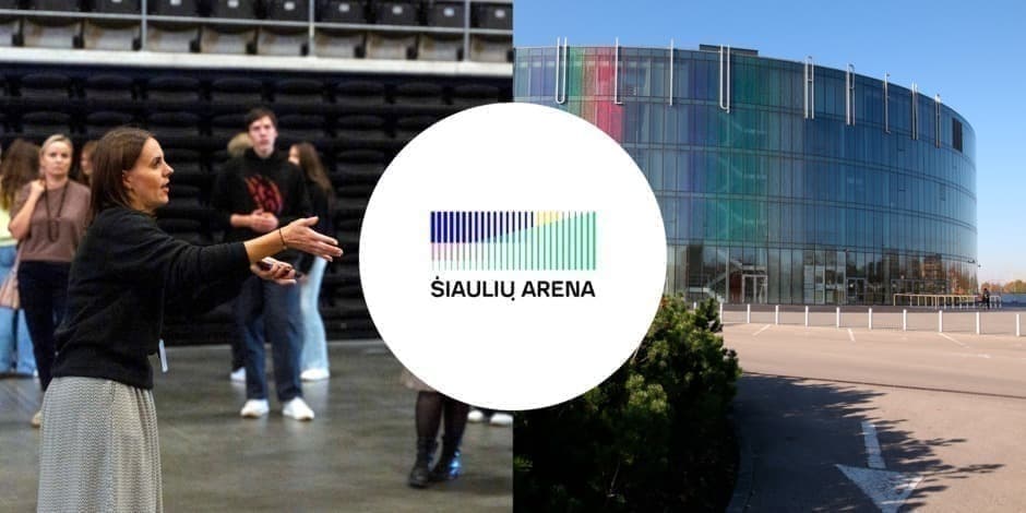 Ekskursija įmonėje „Šiaulių arena“