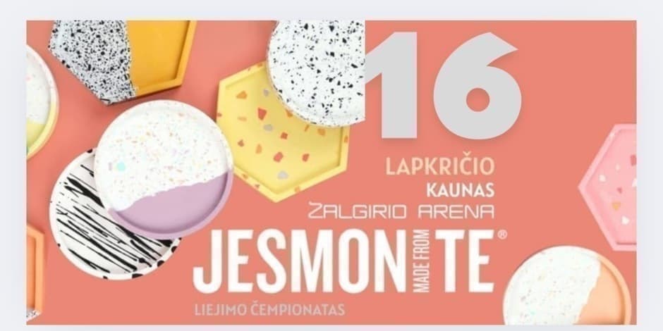 Jesmonite Liejimo čempionatas 2025