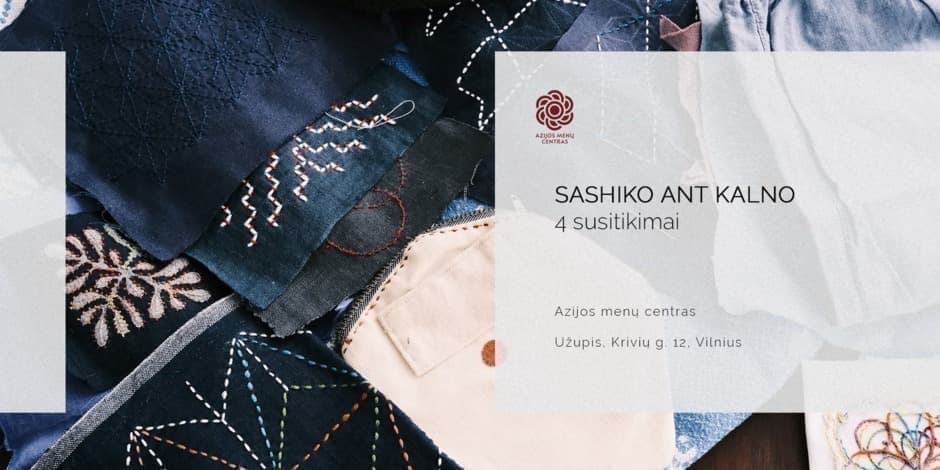Sashiko ant kalno: 4 susitikimai