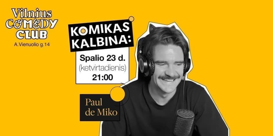 KOMIKAS KALBINA: PAUL DE MIKO