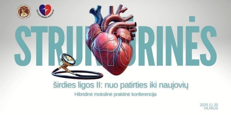 Struktūrinės širdies ligos II: nuo patirties iki naujovių 2025