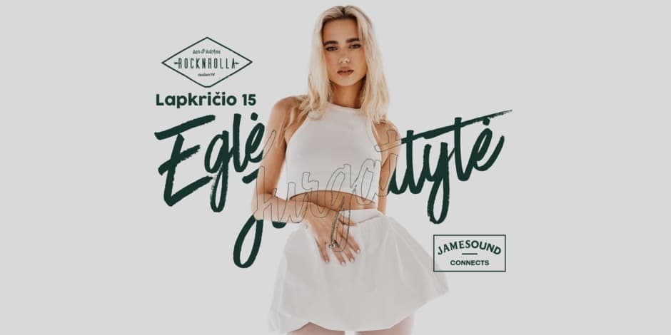EGLĖ JURGAITYTĖ (gyvai) - Rocknrolla Palanga
