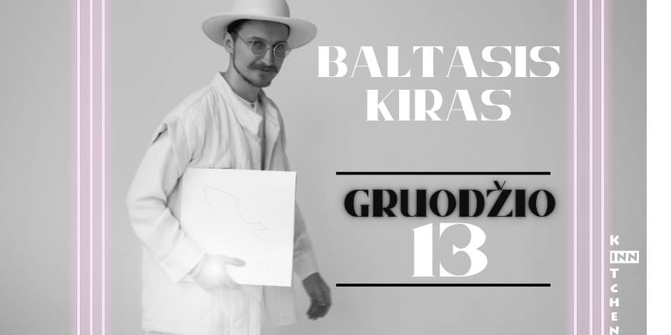 Baltasis Kiras – solinis akustinis koncertas „Bibliotekoje“