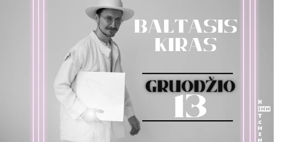 Baltasis Kiras – solinis akustinis koncertas „Bibliotekoje“