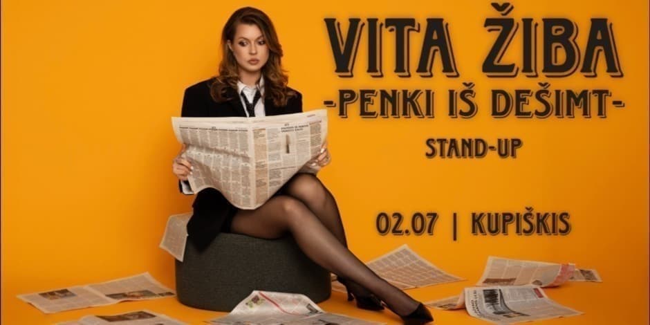 KUPIŠKIS / VITA ŽIBA STAND-UP "5 iš 10"