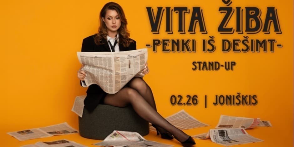 JONIŠKIS / VITA ŽIBA STAND-UP "5 iš 10"