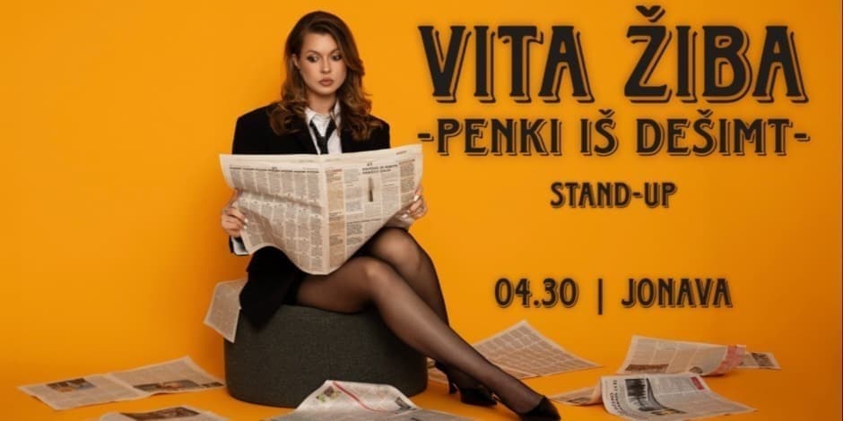 JONAVA / VITA ŽIBA STAND-UP "5 iš 10"