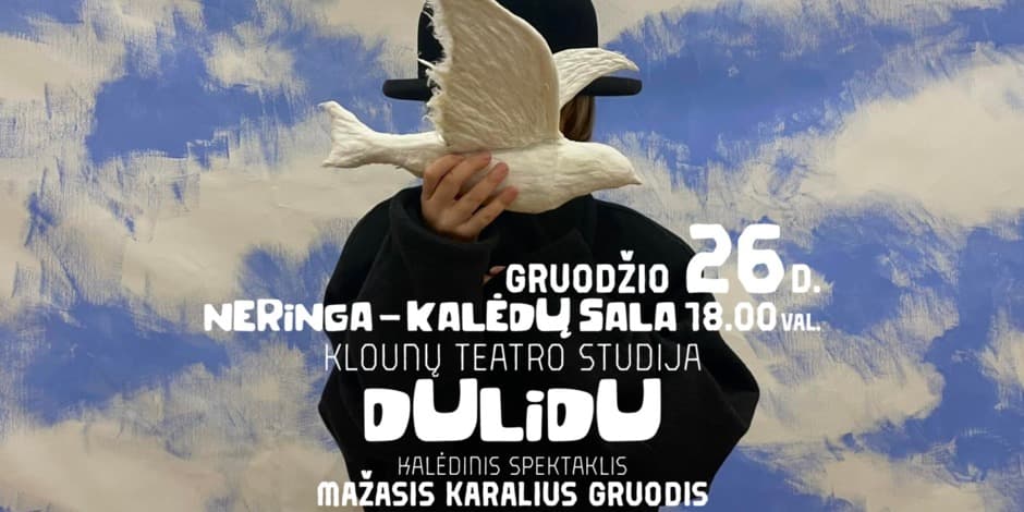 Klounų teatro studijos „Dulidu“ kalėdinis spektaklis „Mažasis karalius Gruodis“