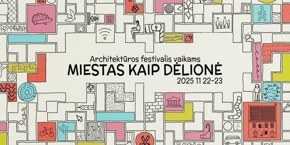 Architektūros festivalis vaikams "Miestas kaip dėlionė"