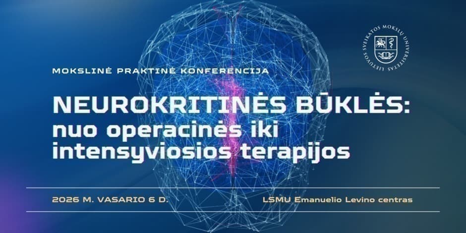 Neurokritinės būklės: nuo operacinės iki intensyviosios terapijos