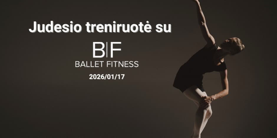 Judesio treniruotė su Ballet Fitness programa