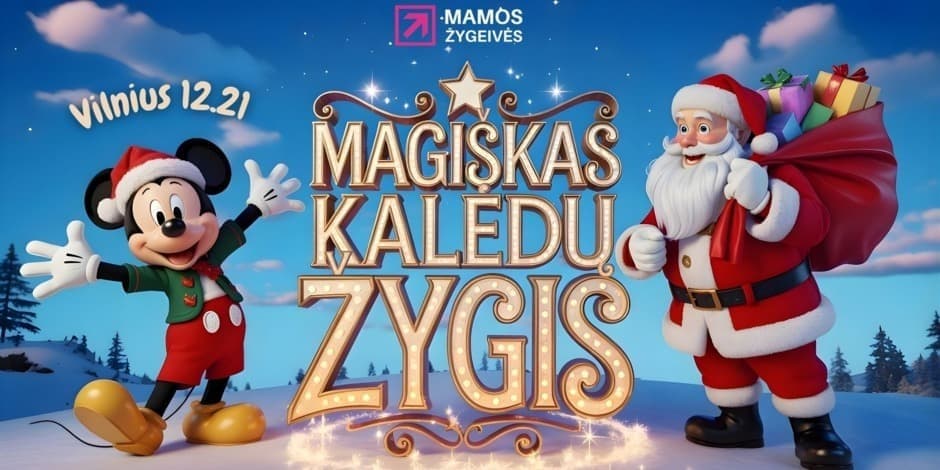 Magiškas Kalėdų žygis Vilniuje!