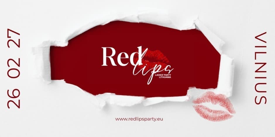 Red Lips Party || VAKARĖLIS MOTERIMS || Vilnius