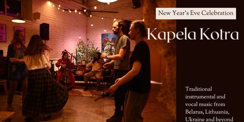 Naujieji su folkmuzika ir šokiais: „Kapela Kotra“ Miesto laboratorijoje