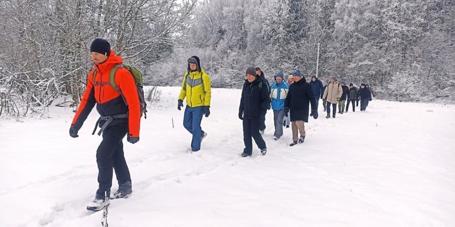 Pėsčiųjų žygis nuo Kalėdų iki Naujųjų