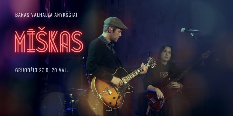 Grupės Mīškas koncertas