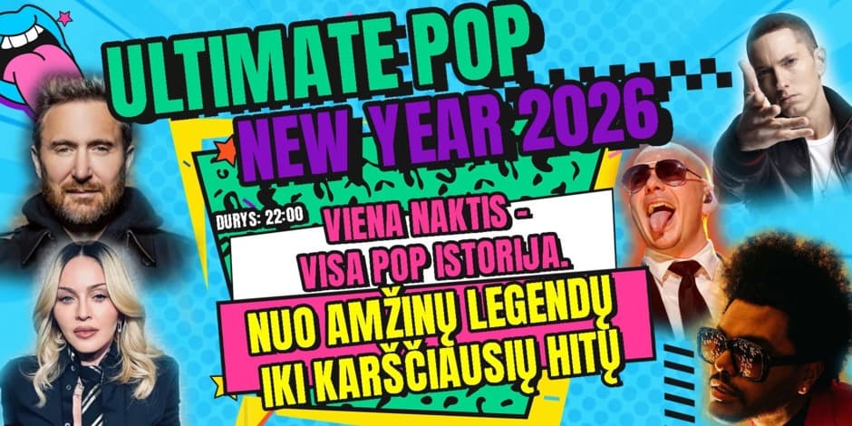 ULTIMATE POP NEW YEAR 2026