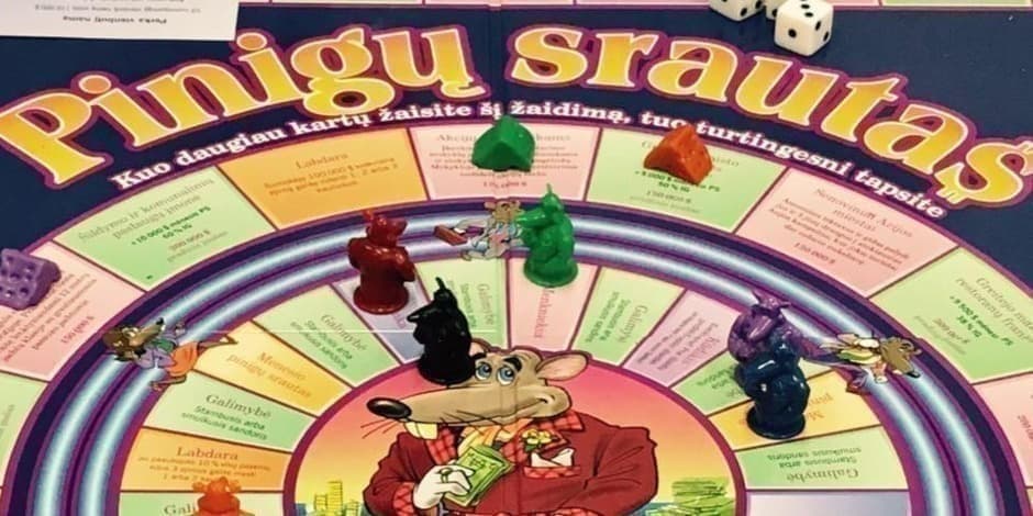 Praktiniai mokymai - finansinis stalo žaidimas PINIGŲ SRAUTAS, 3 val.